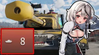 STOCK GRINDING A PAINFULLY BAD HEAVY TANK | T32E1 In War Thunder