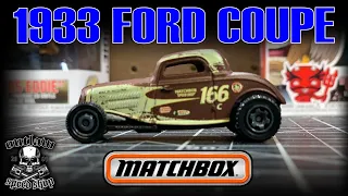 Matchbox 1933 Ford Coupe CUSTOM HOT ROD