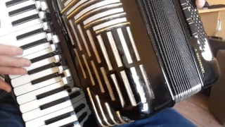 Accordion Hohner Imperator V 120 Bass Double Cassotto LMMMH Musette Fisarmonica(1)