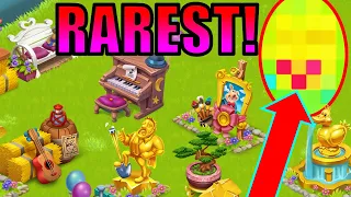 The 10 RAREST Decorations in Hay Day! Do YOU Have one?!