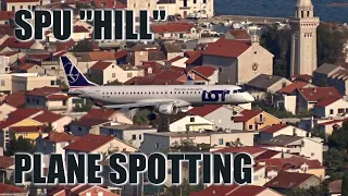 Split Airport SPU/LDSP - 10 Minutes Hill View Planespotting - Ep. 4