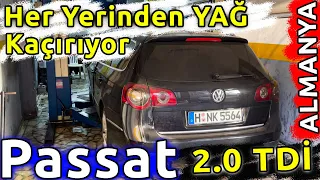 Yapılmadan Yarım Takıldı ! Volkswagen PASSAT 2.0 TDİ Yağ Kaçakları Sorunu