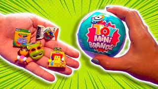 Abriendo TOY mini brands ( juguetes miniatura) - Bruno y Ellie