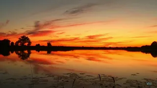 For meditation. Магия заката, тепло пламени костра переходящее в туманный рассвет.