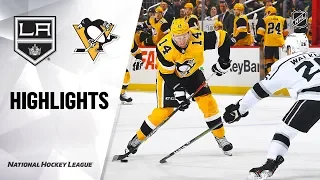 NHL Highlights | Kings @ Penguins 12/14/19