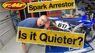 FMF 4.1 Spark Arrestor Install - Is it any quieter? 2020 Yamaha WR450F