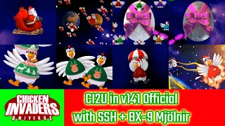 Chicken Invaders Universe (Christmas) - CI2U in v141 Official with SSH + BX-9 Mjölnir