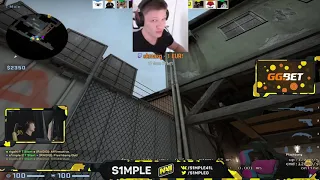 S1mple Faceit Train CSGO | 16.06.2019