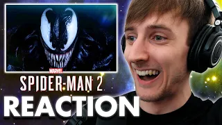 Marvel's SPIDER MAN 2 - REVEAL TRAILER REACTION!! | Playstation Showcase 2021