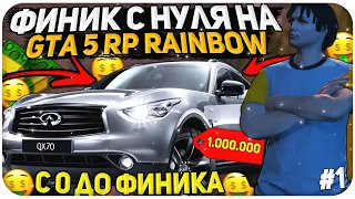 ФИНИК С НУЛЯ! НАЧАЛО НОВОЙ ЖИЗНИ НА GTA 5 RP RAINBOW