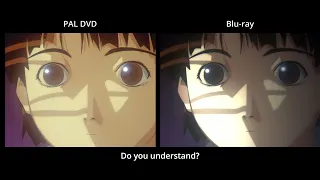 Serial Experiments Lain DVD vs Blu-ray Comparison - Lain's Old Navi