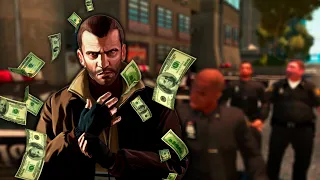 Очень Напряженная Миссия GTA 4! Ограбление банка в гта 4