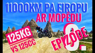 11000km pa Eiropu ar mopēdu🇹🇷 Ep.8🇹🇷125kg Vs 125cc