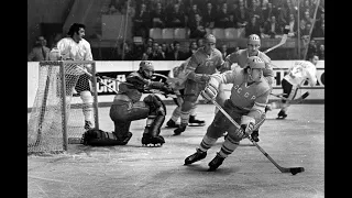 1981 кубок Канады.  Финал СССР -- Канада.  Н. Озеров. Canadian Cup. USSR -- Canada. N. Ozerov.