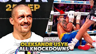 Oleksandr Usyk ALL Knockdowns FULL FIGHT HIGHLIGHTS | BOXING FIGHT HD