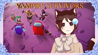 [ENVtuber] Let's check out the Emergency Meeting DLC! Vampire Survivors