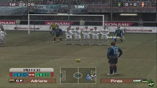 PES 6 - Adriano Free Kick Golazo HD #PES6 #Adriano #Gol