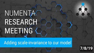 Recognizing objects without needing to guess their distance | Numenta Research Meeting