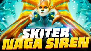 SKITER на NAGA SIREN! 🔥 Как играть на Нага Сирена в ПАТЧЕ 7.32C | Naga Siren Skiter Dota 2