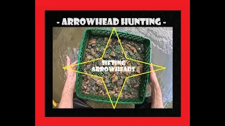 Sifting Arrowheads On The Ohio River - Fish Spear - Arrowhead Hunting - Archaeology - Antiques -