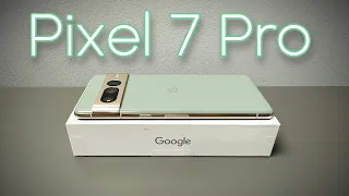 Pixel 7 Pro Hazel - Unboxing & First Impressions!