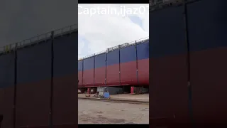 shipping lounch omg 🤯🤯Multi-Purpose Vessel FWN Arctic at Ferus Smit Shipyard