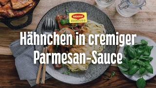 Hähnchen in cremiger Parmesan-Sauce