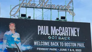 Paul McCartney - Got Back Tour 2022 - Fenway Park Boston