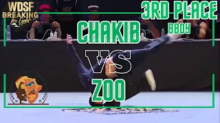 BBOY CHAKIB VS BBOY ZOO | 3RD PLACE | 1 VS 1 | WDSF BREAKING CHAMPIONSHIP AFRICA 2023