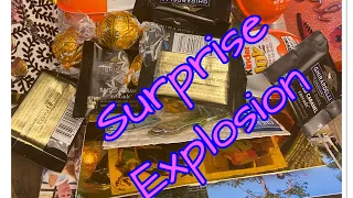 Making a DIY surprise explosion box