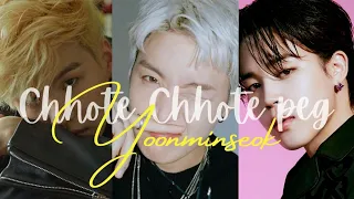 Chhote Chhote Peg ( Yoonminseok FMV Hindimix )