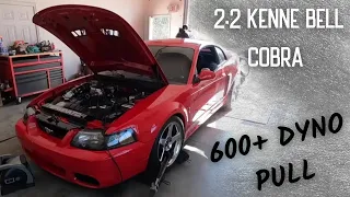 2.2 KENNE BELL COBRA   600+ WHP DYNO PULL