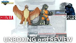 Godzilla (Burning) & Rodan Vinimates Two Pack | Diamond Select Toys | Unboxing & Review
