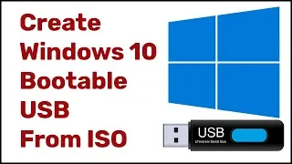 Rufus |  How to Create Windows 10 Bootable USB From ISO | Rufus Windows 10 | Updated 2019