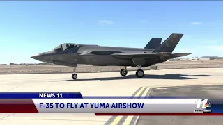 F-35 performs at this Yuma Air Show