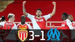 Monaco vs Marseille 3-1 Ligue 1 ● 23/01/2021 HD