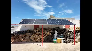 Come risparmiare sulla bolletta della luce con una semplice powerstation e 4 pannelli fotovoltaici