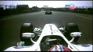 Petrov overtake at Valencia09_GP2