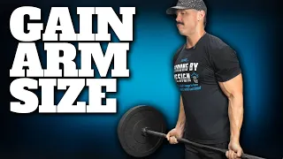 Grow BIGGER Arms Fast! Follow Along Barbell Arm Workout