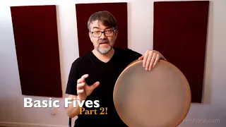 Ken Shorley - Frame Drum Lesson (Basic Fives, Part 2)
