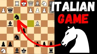 STRONG CHESS TRAP in the Italian game for black!