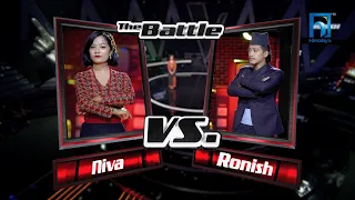 Niva Dangol Vs Ronish Shrestha "Oh Maicha..."The Voice of Nepal Season 4- 2022