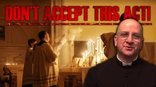 Fr. Ripperger Urges Swift Exit in the Event of an Unusual Incident During Holy Mass