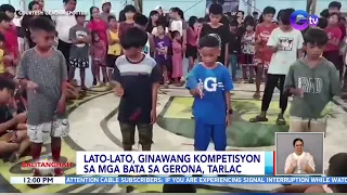 Lato-lato, ginawang kompetisyon sa mga bata sa Gerona, Tarlac | BT