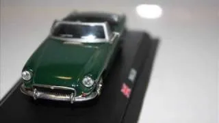 Del Prado - 1:43 - MGB Cabrio & Jaguar E-Type - Modellautos