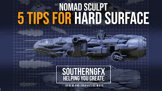 Nomad App – 5 Hard surface sculpting tips