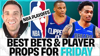 My 4 NBA Player Prop Best Bets | Picks & Projections | Friday April 26 | Land Your Bets