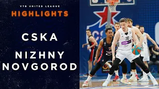 CSKA vs Nizhny Novgorod Highlights March, 28 | Season 2021-22