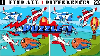 Spot The Differences: Only 6% Genius Can Find The Differences. (#033)