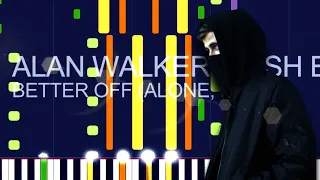 Alan Walker ft. Dash Berlin & Vikkstar - BETTER OFF (ALONE, PT. III) (PRO MIDI FILE REMAKE)
